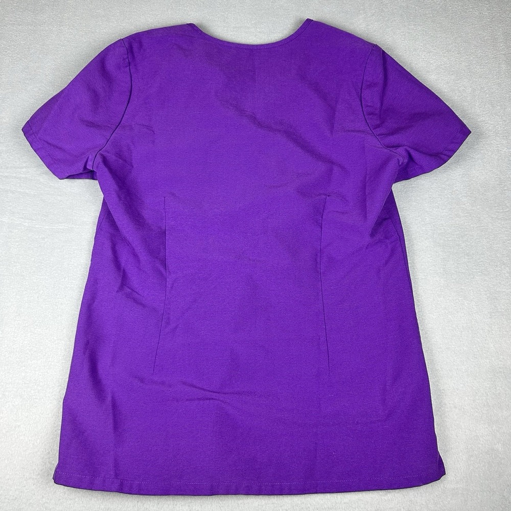 FIGS Women's Catarina One Pocket Scrub Top XS Technical Collection Ultra Violet - Picture 7 of 11